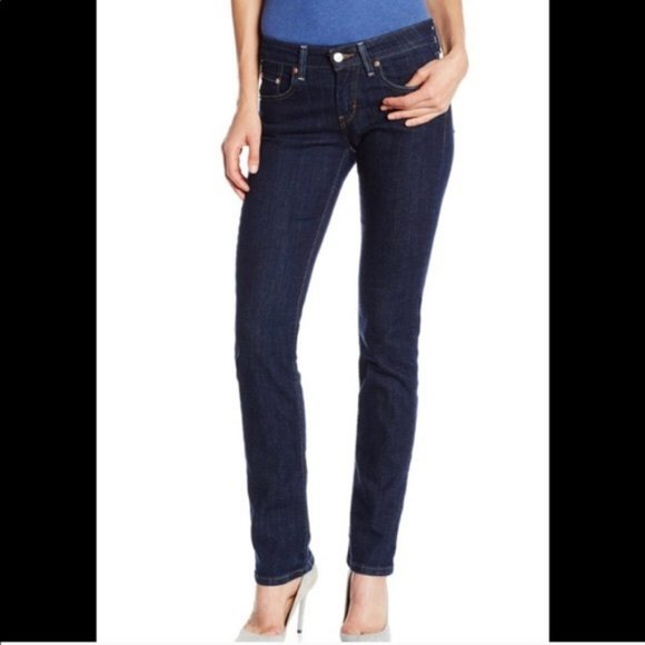 Levis 58 Straight Leg Dark Wash Jeans 